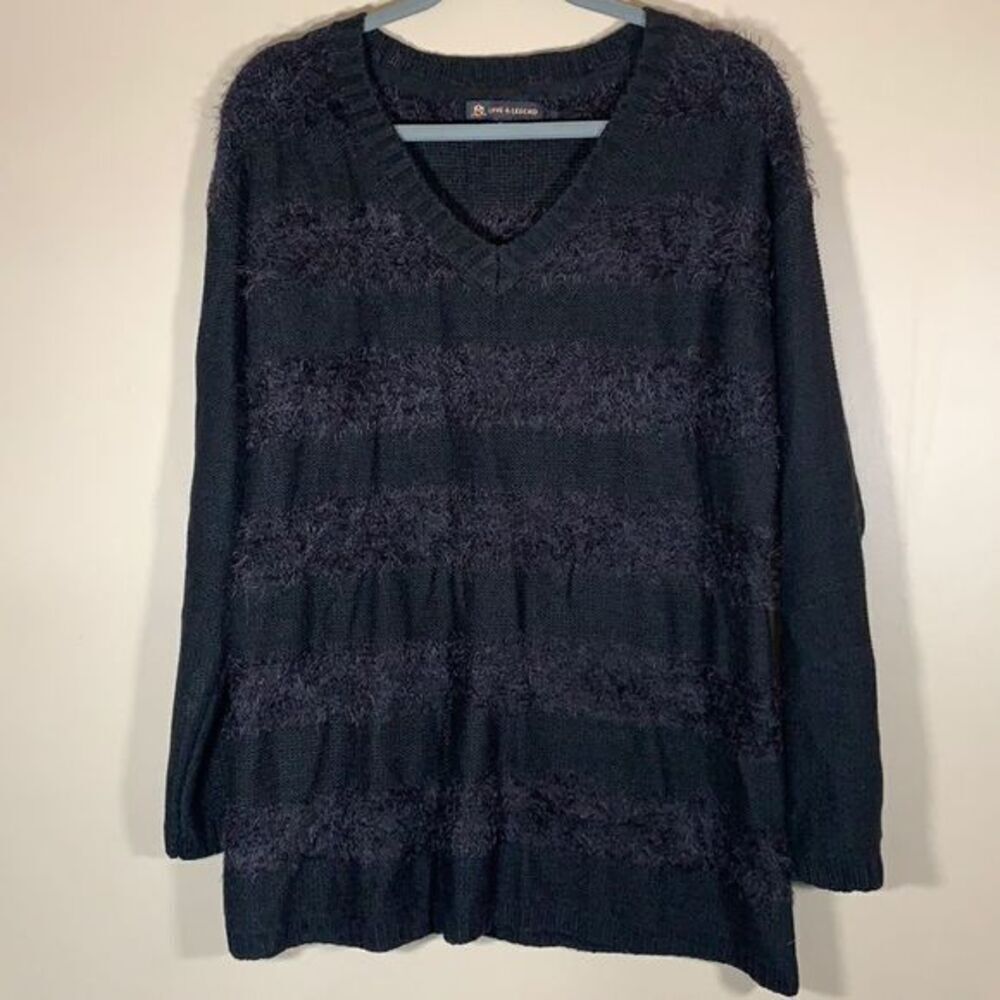 Love & Legend Black Knit Sweater